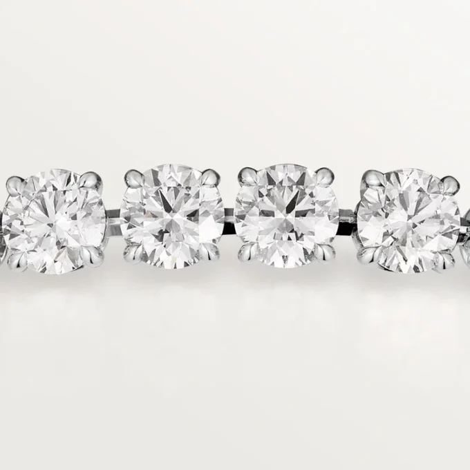 Lignes Essentielles Armbänder, Diamanten im Brillantschliff