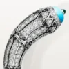 Armbänder „Geometrie & Contrastes“, Türkis, pavé-gefasst
