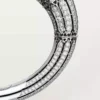Armbänder „Geometrie & Contrastes“, Türkis, pavé-gefasst