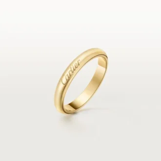 C de Cartier Ehering, 3 mm breit