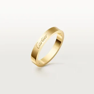 C de Cartier Ehering, 3 mm breit