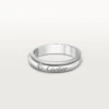 C de Cartier Ehering, 4 mm Breite, 1 Diamant