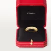 C de Cartier Ehering, 4 mm Breite, 1 Diamant