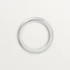 C de Cartier Ehering, 4 mm Breite, 1 Diamant