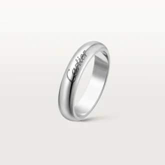 C de Cartier Ehering, 4 mm Breite