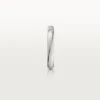 C de Cartier Ehering – Platin, Diamant – Cartier