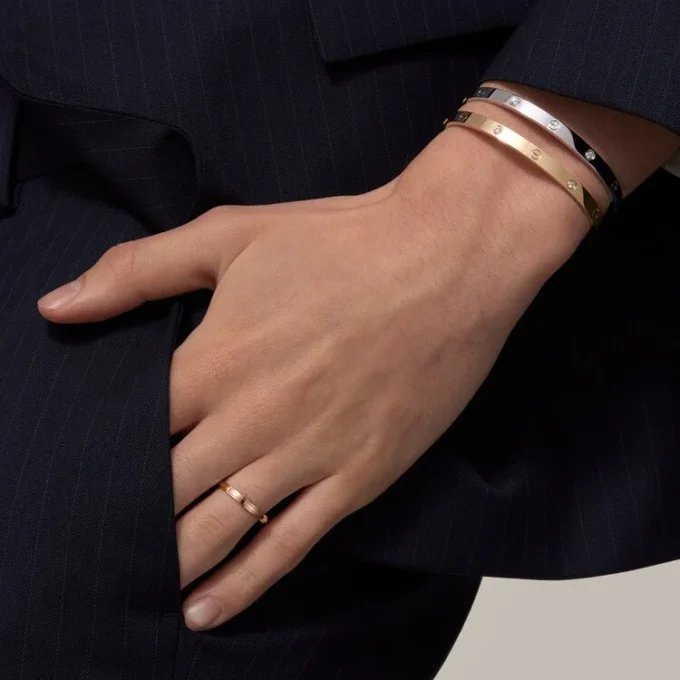 Cartier D’amour Ehering, 2,5 mm Breite