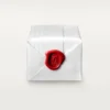 C de Cartier Ehering – Platin, Diamant – Cartier