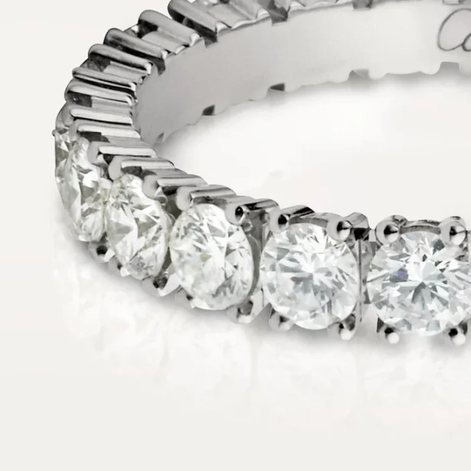 Cartier Destinee Ehering – Platin, Diamanten – Cartier