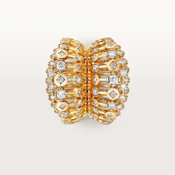 Cartier Libre Polymorph Ring, verwandelbar, Diamanten