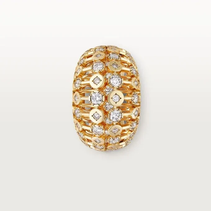 Cartier Libre Polymorph Ring, verwandelbar, Diamanten