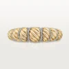 Cartier Libre Tressage Armband, Diamanten