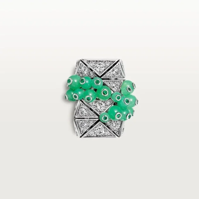 Cartier Libre Tuttitutti Ring, Chrysopras