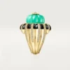 Cartier Libre Tuttitutti Ring, Chrysopras, Diamanten