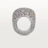 Cartier Libre Tuttitutti Ring, Umba-Saphire, Diamanten