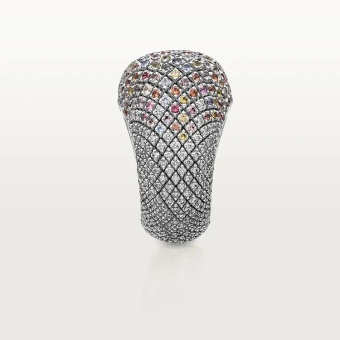 Cartier Libre Tuttitutti Ring, Umba-Saphire, Diamanten