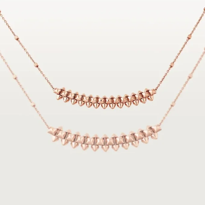 Clash de Cartier Anhänger-Halskette – Roségold, klein | Cartier US