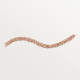 Clash de Cartier Armband, flexibel, zweireihig, pavé-besetzt