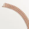 Clash de Cartier Armband, flexibel, zweireihig, pavé-besetzt