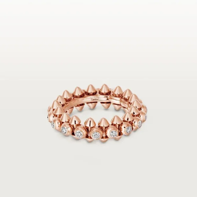 Clash de Cartier – Diamant-Pavé-Ring aus Roségold | Cartier US