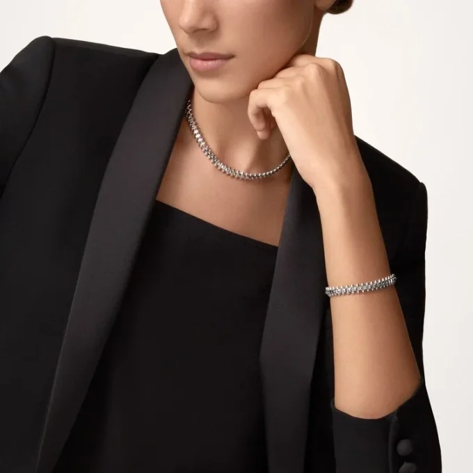 Clash de Cartier Halskette – Rhodiniertes Weißgold – Cartier