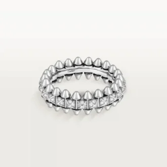 Clash de Cartier Ring, kleines Modell, mit Pavé-Besatz
