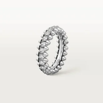 Clash de Cartier Ring, kleines Modell, mit Pavé-Besatz