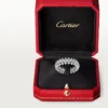 Clash de Cartier Ring, kleines Modell, mit Pavé-Besatz