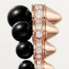 Clash de Cartier Ring, Onyx, extragroßes Modell, Diamanten
