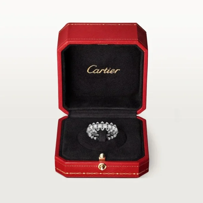 Clash de Cartier Ring – Weißgold, mittleres Modell | Cartier US