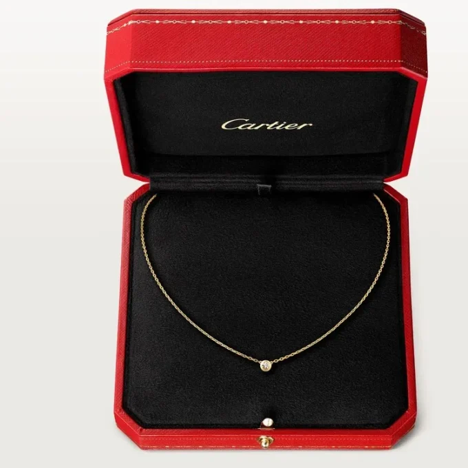 Diamants Legers Halskette, Lm – Gelbgold, Diamant – Cartier