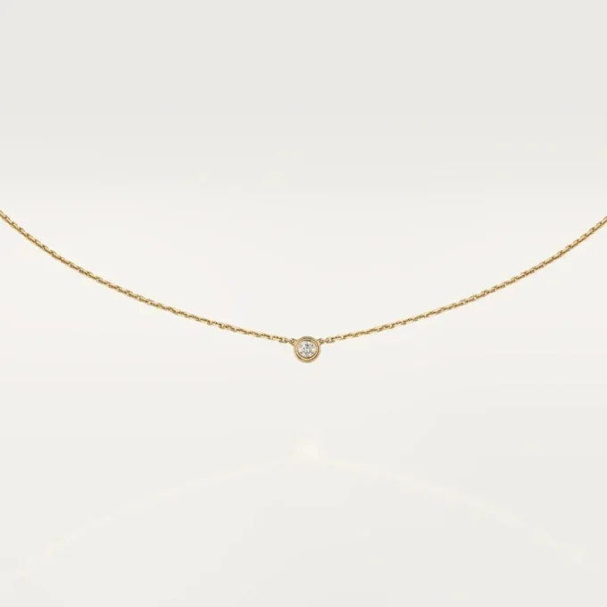 Diamants Legers Halskette XS – Gelbgold, Diamant – Cartier