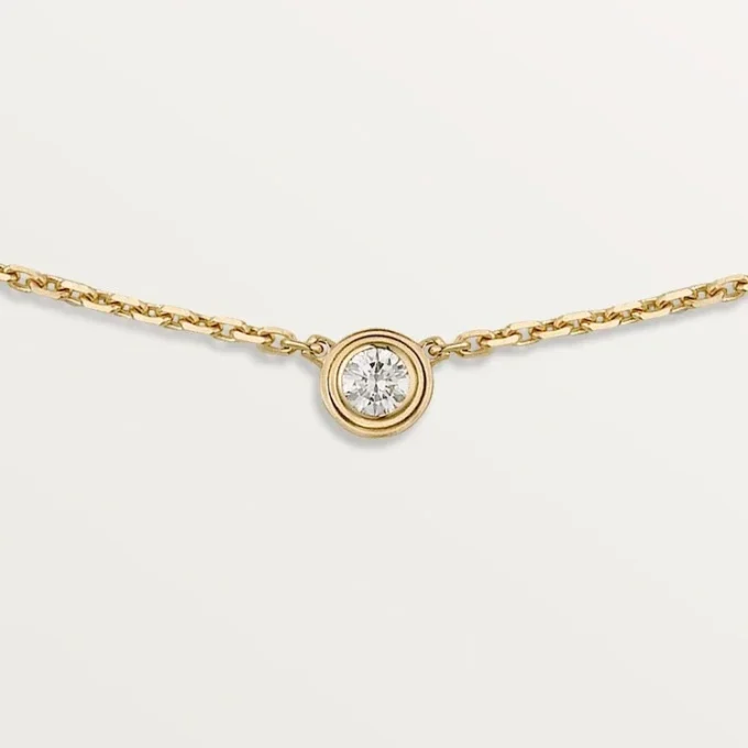 Diamants Legers Halskette XS – Gelbgold, Diamant – Cartier