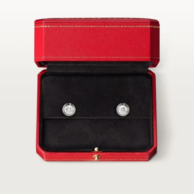 Diamants Legers Ohrringe, mm – Weißgold, Diamanten – Cartier