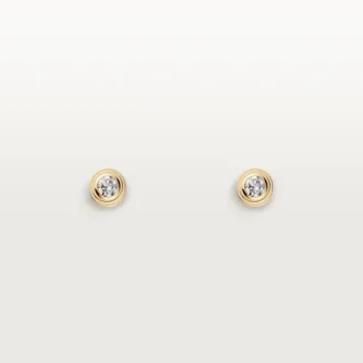 Diamants Legers Ohrringe XS – Gelbgold, Diamanten – Cartier