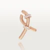 Ecrou de Cartier Linker Ohrring – Roségold, Diamanten – Cartier