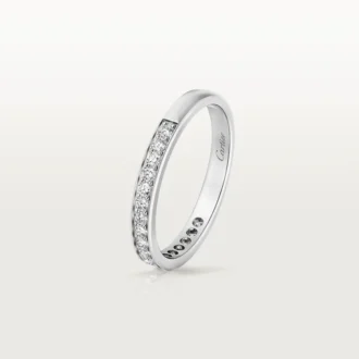 Ehering 1895 – Platin, Diamanten – Cartier