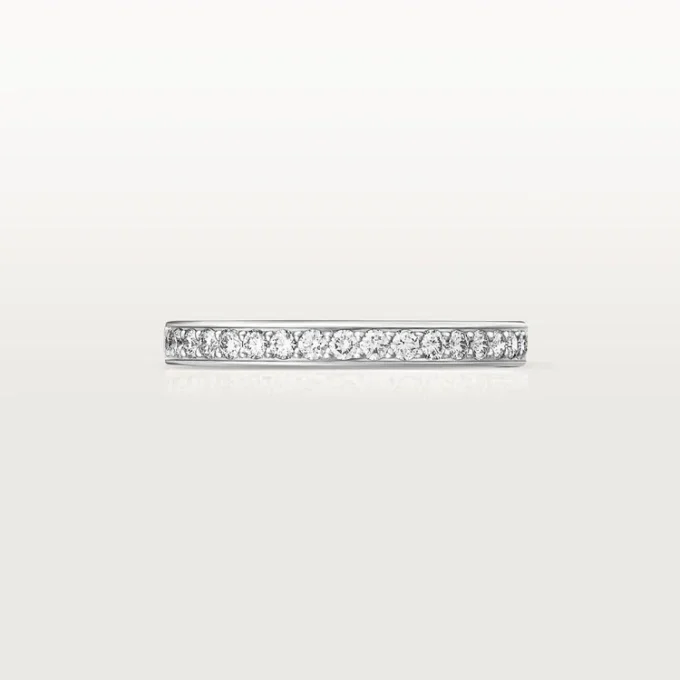 Ehering 1895 – Platin, Diamanten – Cartier