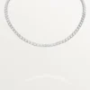 Lignes Essentielles Halskette, Diamanten im Brillantschliff