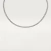 Lignes Essentielles Halskette, Diamanten im Brillantschliff