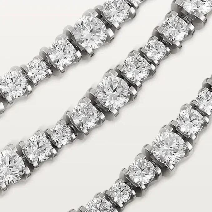 Essential Lines Halskette – Weißgold, Diamanten – Cartier