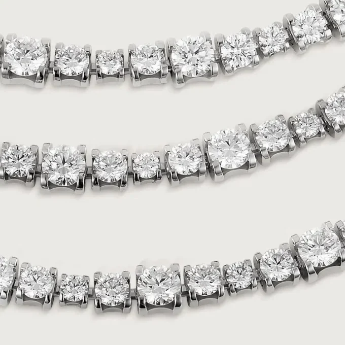 Essential Lines Halskette – Weißgold, Diamanten – Cartier