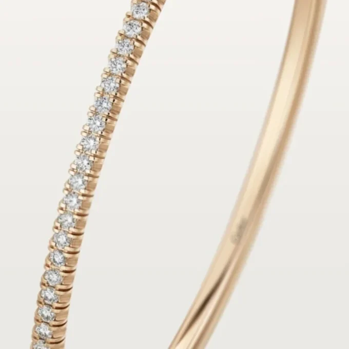 Etincelle de Cartier Armband, halb pavé-gefasst
