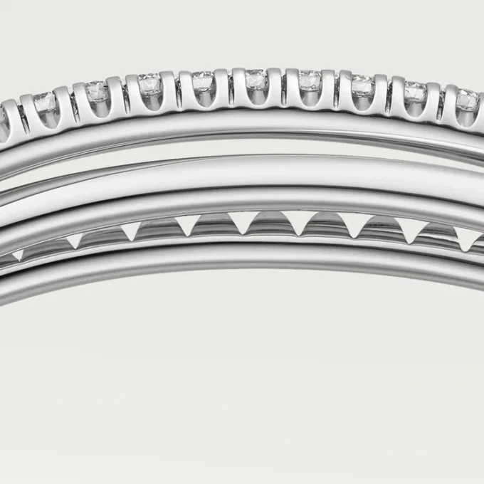 Etincelle de Cartier Armband, halb pavé-gefasst