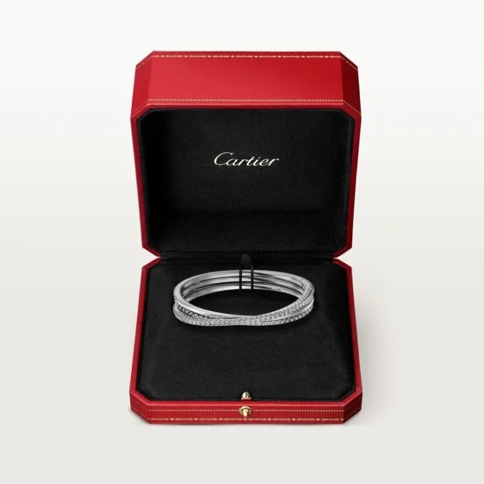 Etincelle de Cartier Armband, halb pavé-gefasst