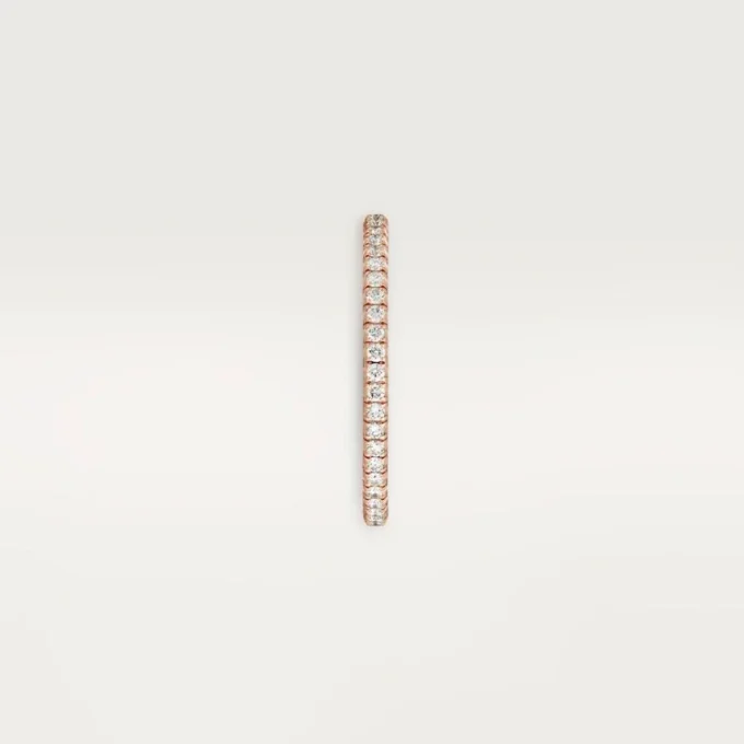 Etincelle de Cartier Ehering, 1,5 mm breit, pavé-besetzt
