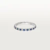 Etincelle de Cartier Ehering – Platin, Saphire, Diamanten – Cartier