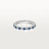 Etincelle de Cartier Ehering – Platin, Saphire, Diamanten – Cartier