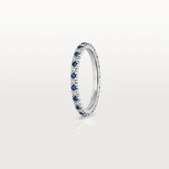 Etincelle de Cartier Ehering – Platin, Saphire, Diamanten – Cartier