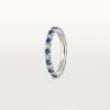 Etincelle de Cartier Ehering – Platin, Saphire, Diamanten – Cartier